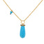 Turquoise Pillar Necklace