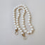 Open Loop Pearl Necklace