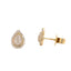 Ice Drop Halo Studs