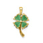 Emerald Clover Charm