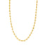 A 6.7mm gold mariner necklace chain, the perfect size, in yellow gold with small oval links. Lobster clasp closure.