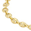 A 4.5 mm gold mariner chain necklace, the perfect size, in yellow gold with small oval links. This chain has a lobster clasp closure.