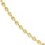 A 4.5 mm gold mariner chain necklace, the perfect size, in yellow gold with small oval links. This chain has a lobster clasp closure.