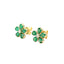 Emerald Bloom Earrings