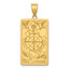 Golden Tarot Pendant